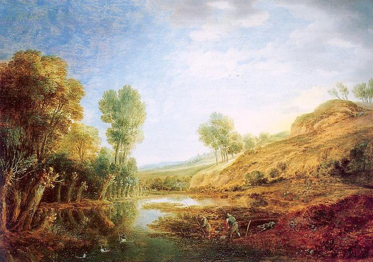 Peeters, Gilles Landscape with Hills oil painting image